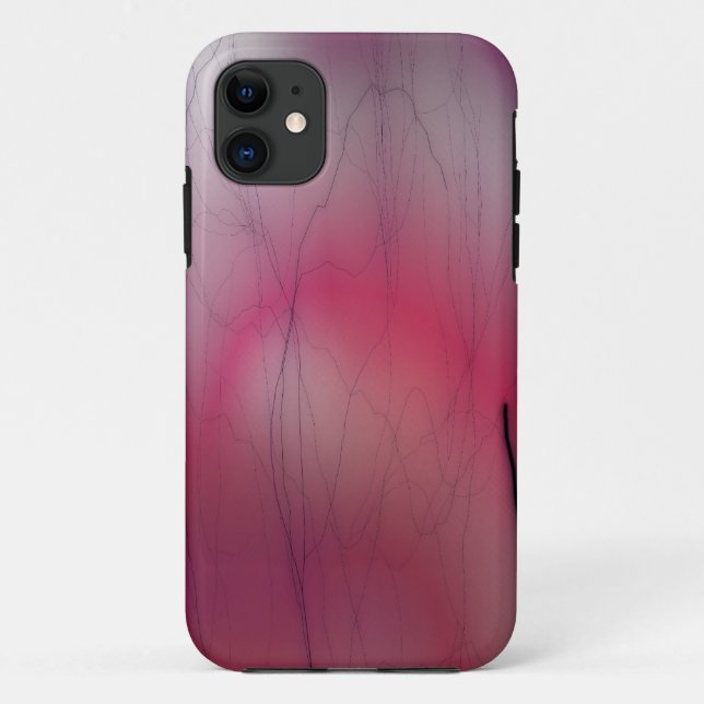 pink lightning iphone case (Back)