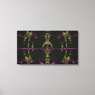 Pink Lights Canvas Print