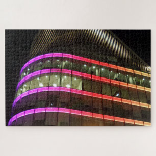 Pink Lights Jigsaw Puzzle
