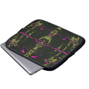 Pink Lights Laptop Sleeve