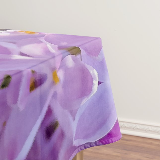 Pink lilac flowers tablecloth (In Situ)
