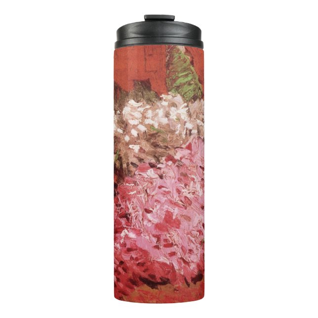 Pink Lilacs by Vincent van Gogh, Still Life Flower Thermal Tumbler (Front)