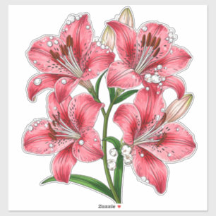 Pink Lily Bouquet