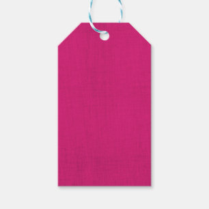 PINK LINEN LOOK GIFT TAGS