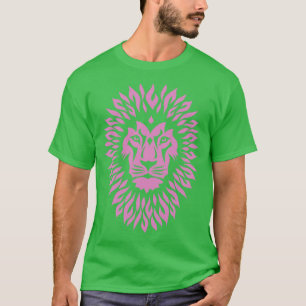 Pink Lioness Drawing T-Shirt