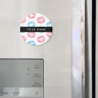 Pink Lips, Blue Lips, Kiss, Your Name, Personalise
