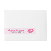 Pink Lips & Damasks Makeup Artist Design
