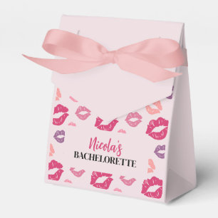 Pink Lips Kiss Bachelorette Party Favour Box