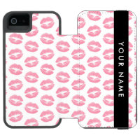 Pink Lips, Kiss, Lipstick, Your Name, Personalise
