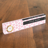 Pink Lips, Kiss, Lipstick, Your Name, Personalise