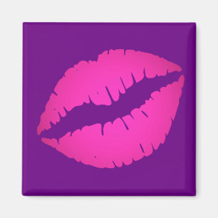 Pink Lips Magnet