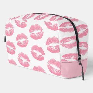 Pink Lips, Pattern Of Lips, Pink Lipstick, Kiss Dopp Kit
