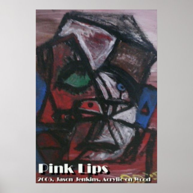 PINK LIPS POSTER (Front)