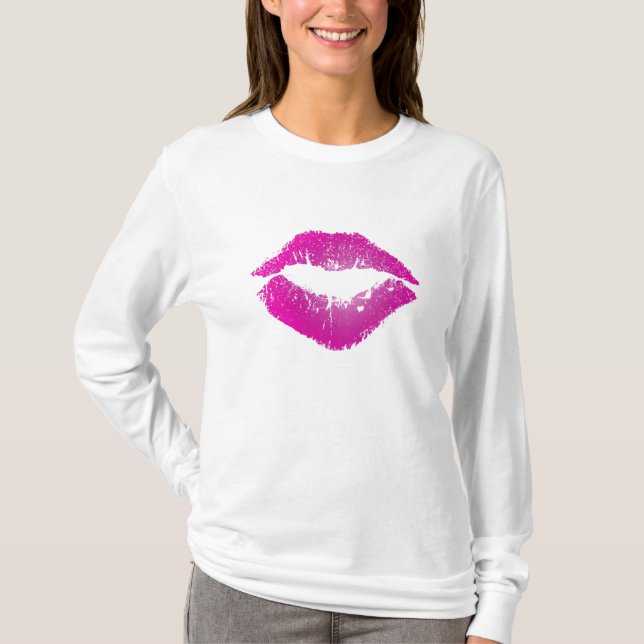 Pink Lips T-Shirt (Front)