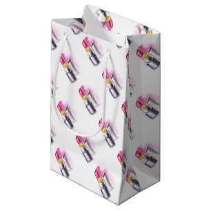 Pink Lipstick Small Gift Bag