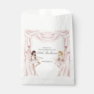 Pink Little Ballerina Baby Shower or Birthday Favour Bags
