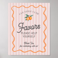 Pink Little Cutie Citrus Main Squeeze Favours