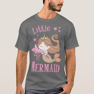 Pink little mermaid T-Shirt