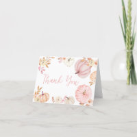 Pink Little Pumpkin Fall Baby Shower