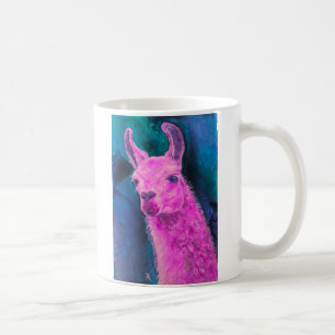Pink Llama Mug