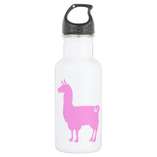 Pink Llama Water Bottle