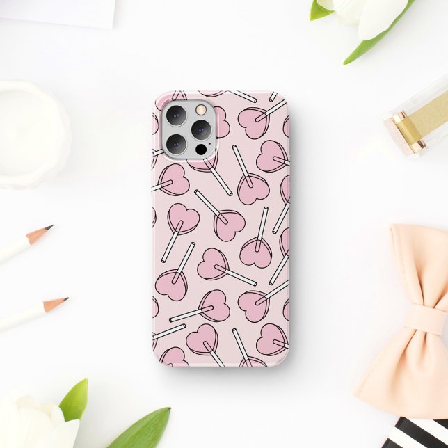 Pink Lollipops, Heart Lollipops, Lollipop Pattern (Creator Uploaded)