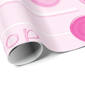 Pink Lollipops Wrapping Paper