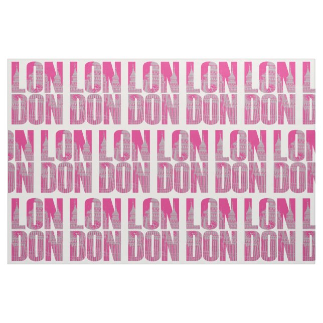 Pink London Fabric (Fat Quarter)