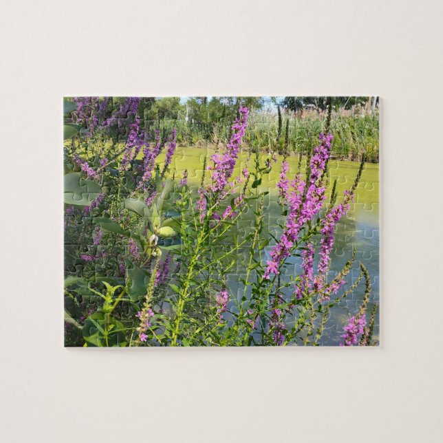 Pink Loosestrifes Jigsaw Puzzle (Horizontal)