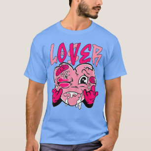 Pink Loser Lover Pink Drip Heart Matchingee for Me T-Shirt