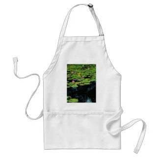 pink lotus black standard apron