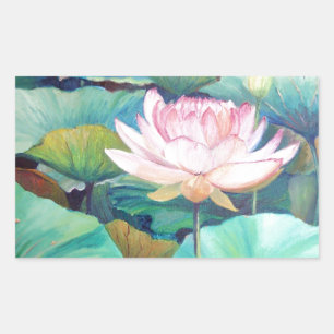 Pink Lotus Blossom Sticker