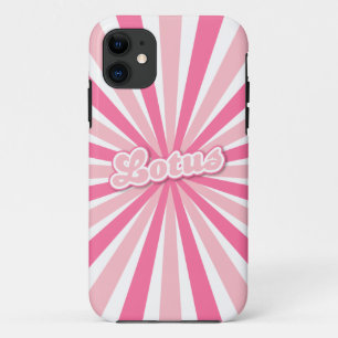Pink Lotus Case-Mate iPhone Case
