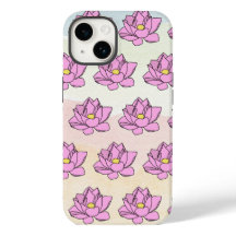 Pink Lotus Flower Art