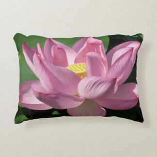 Pink Lotus Flower IV Decorative Cushion