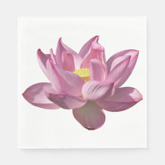 Pink Lotus Flower IV Napkin