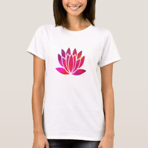 Pink Lotus flower T-Shirt