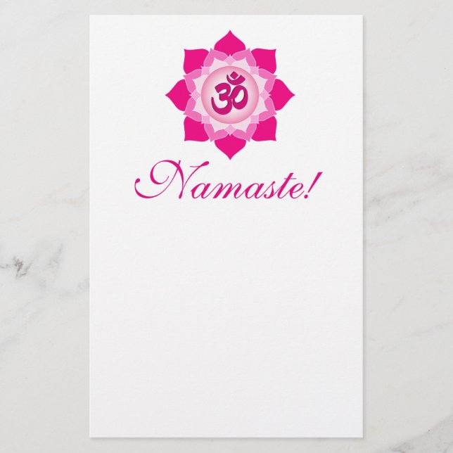 Pink lotus flyer (Front)