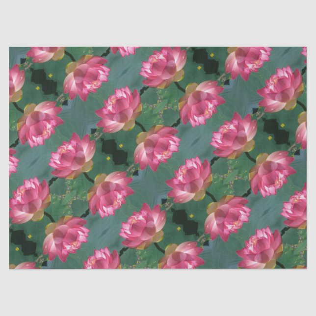 Pink Lotus - Tissue Paper (Front)