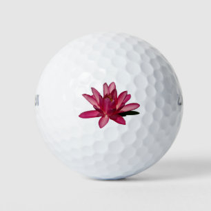 Pink Lotus Waterlily Golf Balls