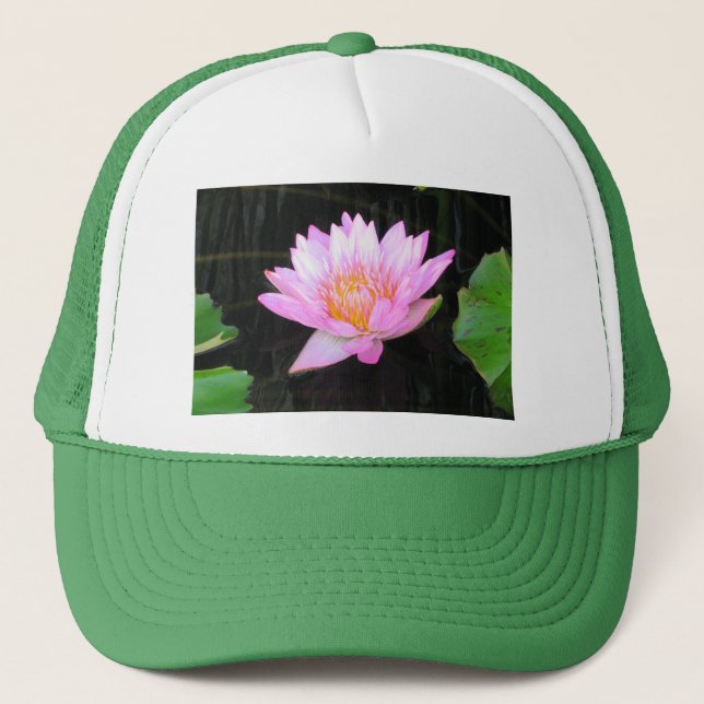 Pink Lotus Waterlily Hat (Front)