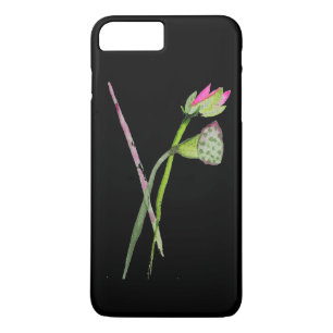Pink Lotus Zen flower Buddhist Art iPhone 8 Plus/7 Plus Case