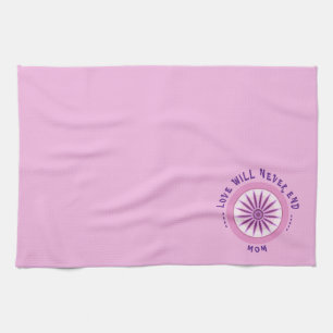 PINK LOVE GIFT FOR MOM , MOTHERS DAY , BIRTHDAY TEA TOWEL