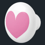 Pink love heart door and drawer pull knobs<br><div class="desc">Pink heart door and drawer pull knobs. Great for beautiful kitchen,  bathroom,  bedroom cabinets,  nursery,  baby room etc. Custom colour love icon. DIY decor ideas.</div>