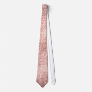 Pink Love Is Patient Love Vintage Wedding Tie