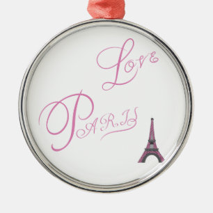 Pink-Love-Paris-Eiffel-Tower-Unique Metal Tree Decoration