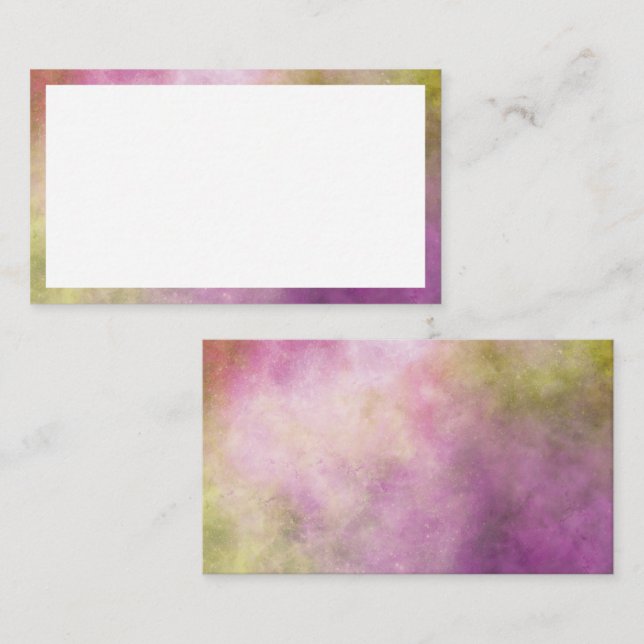 pink loyalty card (Front/Back)