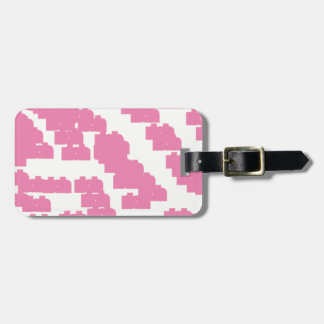 pink lucky 888 luggage tag