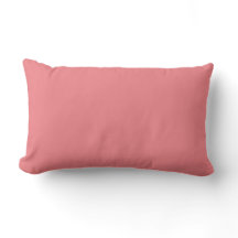 Pink Lumbar Pillow 13" x 21"