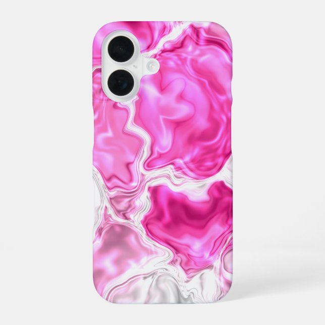 Pink Luminosity  iPhone 16 Case (Back)